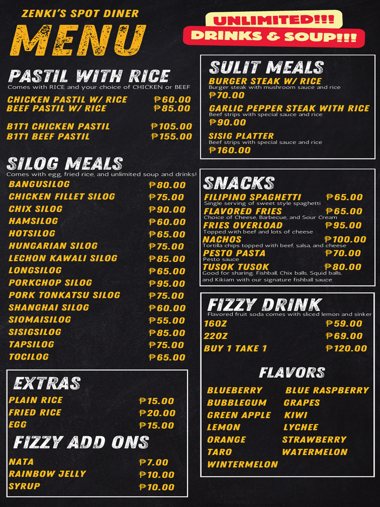 NEW MENU ZENKI-1 | PDF | Hamburgers | Food And Drink Preparation