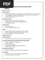 Grade 9 Term 3 Maths Test 2023 | PDF | Geometry | Euclid