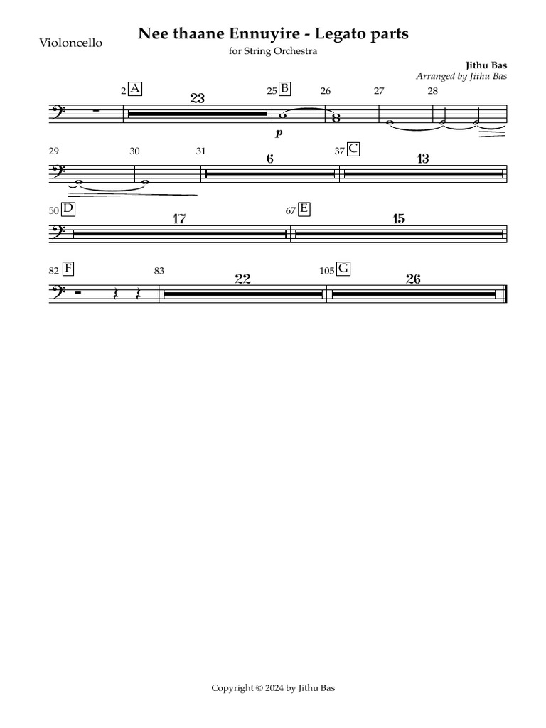 Nee thaane layer 2 violoncello pdf