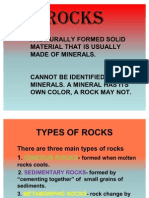 Types of Rock