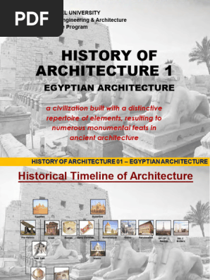 04 Pre-Classical Architecture Egyptian Architecture