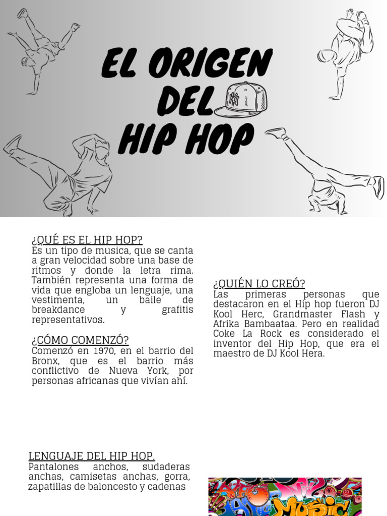Origen y Evolución del Hip Hop | PDF
