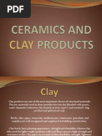 Ceramics and Clay Products