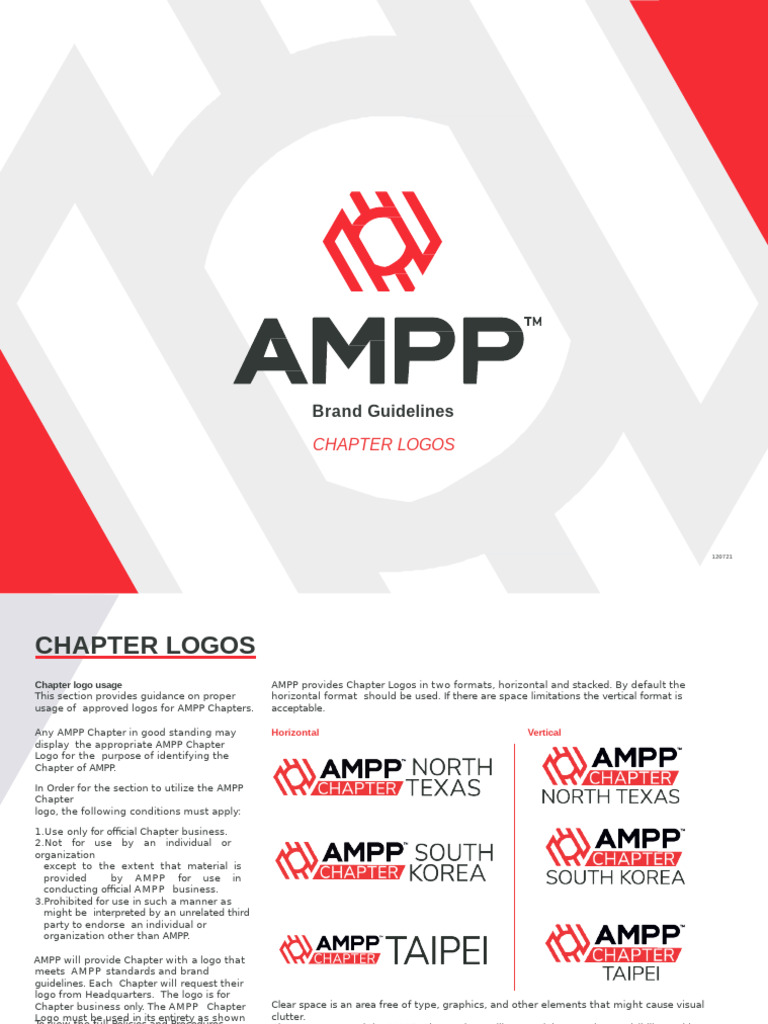 AMPP Chapter Logo Usage Guidelines | PDF | Visual Perception | Image ...