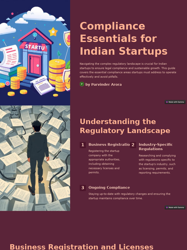 Compliance Essentials For Indian Startups | PDF | Computer Security ...