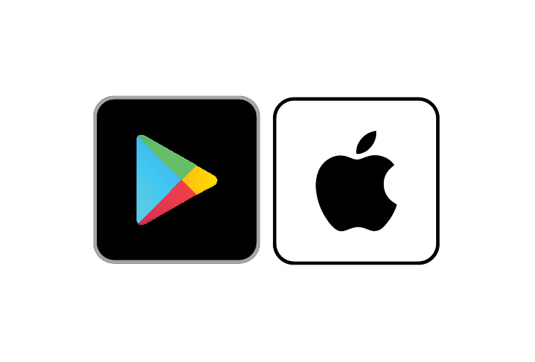 Google Play Store Apple App Store Icons | PDF