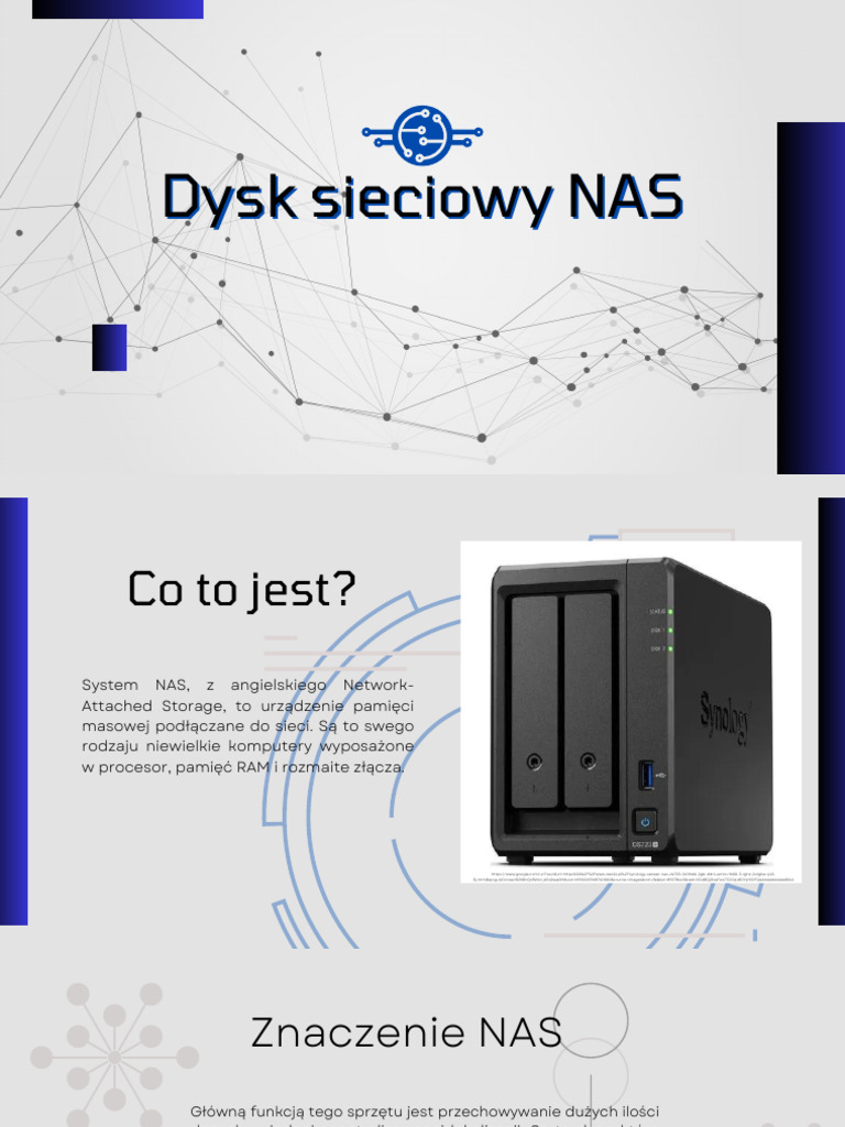 Dysk Sieciowy NAS PDF | PDF
