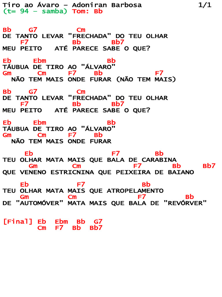 Letra de 