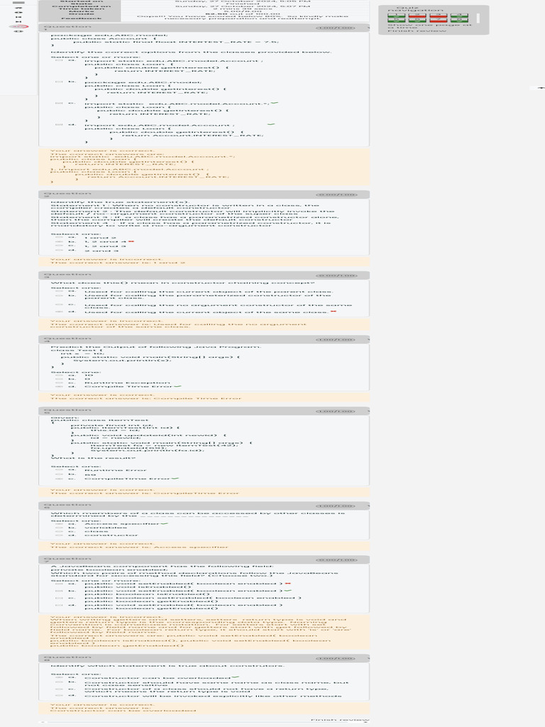 Pre quiz arrays and strings attempt review pdf constructor object