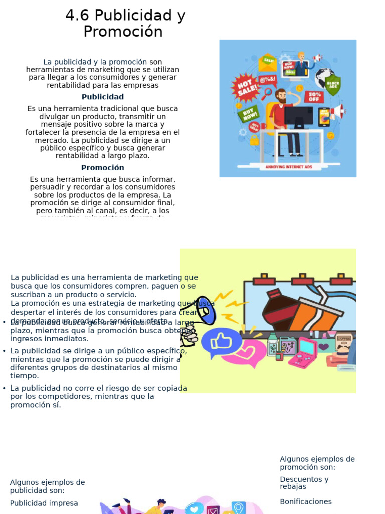 4.6 Publicidad y Promoción | PDF