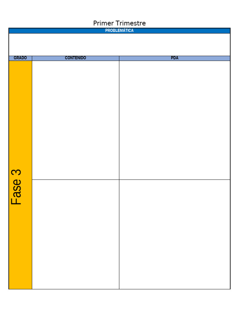 Plan Analitico Fases | PDF