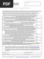 Texas Immunization Exemption Affidavit | PDF | Vaccines | Pediatrics