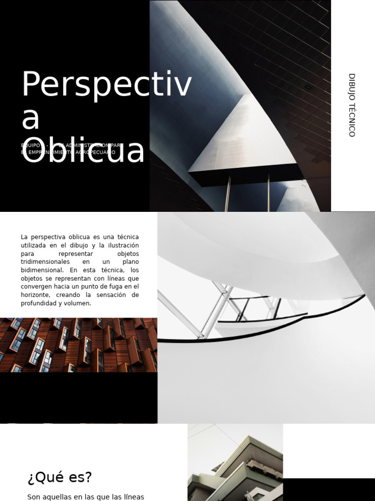 Perspectiva Oblicua en Dibujo Técnico | PDF | Perspectiva (Gráfica ...