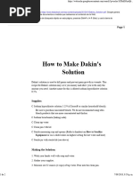 How To Make Dakins Solution | PDF | Bleach