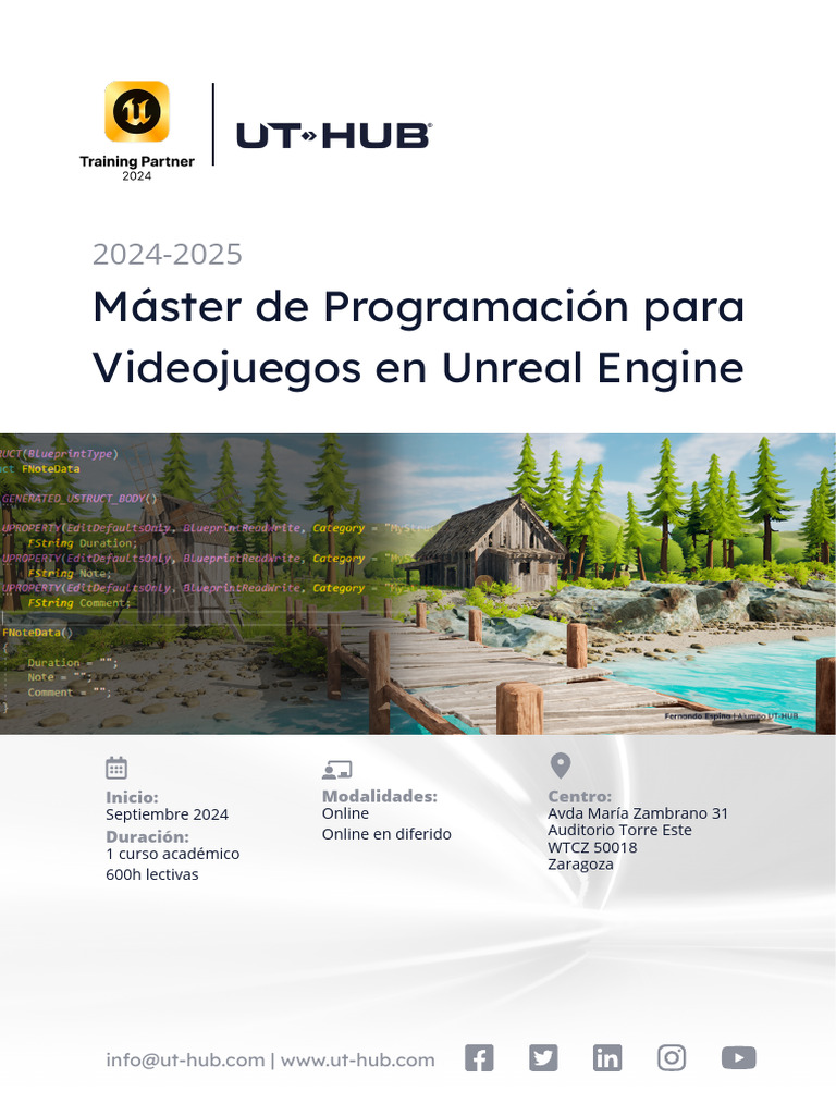 Máster Unreal Engine: Programación C++ | PDF | Videojuegos ...