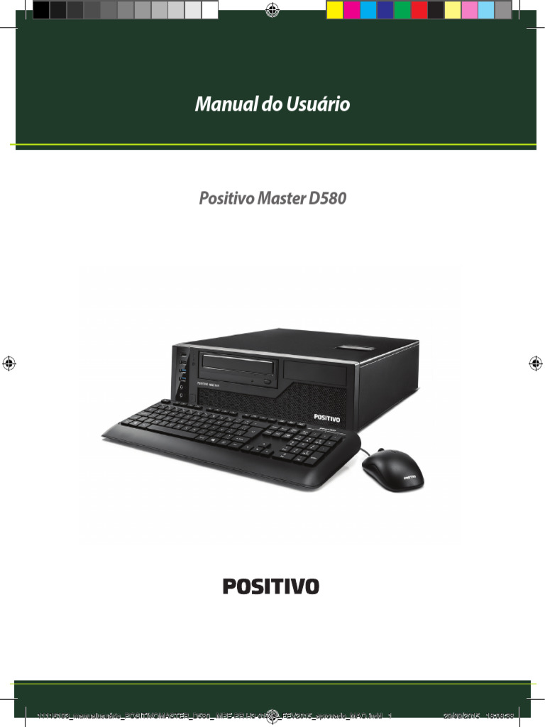 Manual do Positivo Master D580 | PDF | HDMI | USB