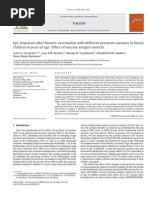 IgG Posle Pertusis Vakcine