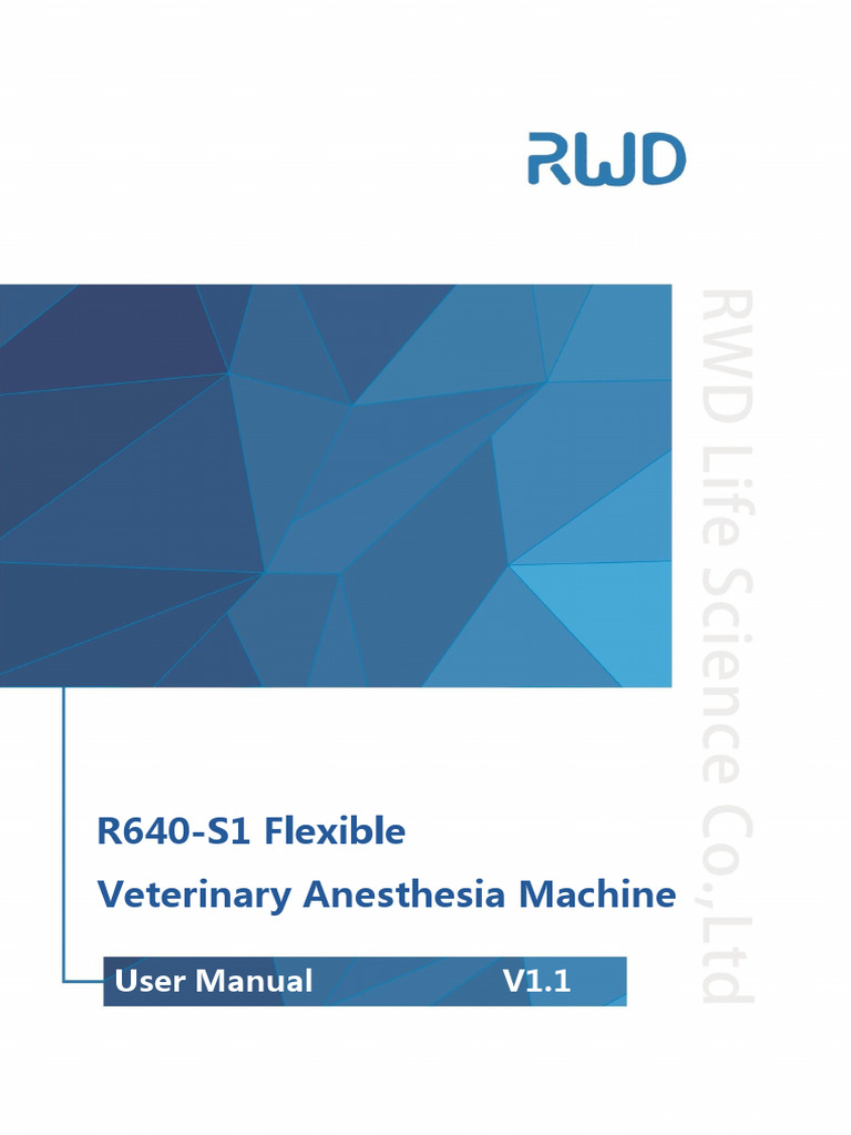 r640 s1 Anesthesia Machine | PDF | Anesthesia | Valve
