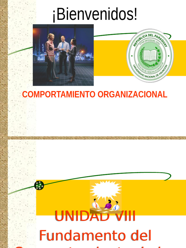 UNIDAD 8 - Comp de Los Grupos | PDF | Comportamiento | Toma de decisiones