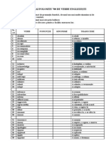 Cele Mai Folosite 700 de Verbe Englezesti