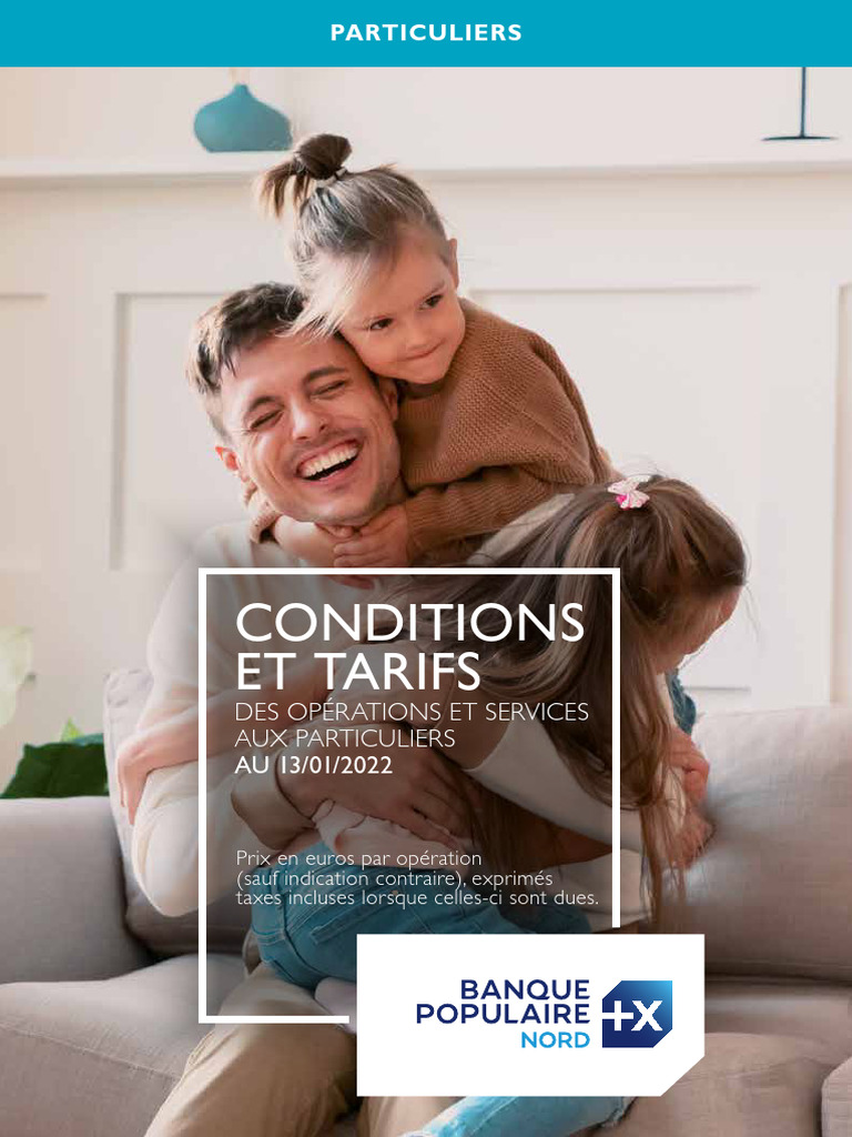 Tarifs et services bancaires 2022 | PDF | Banques | Services financiers