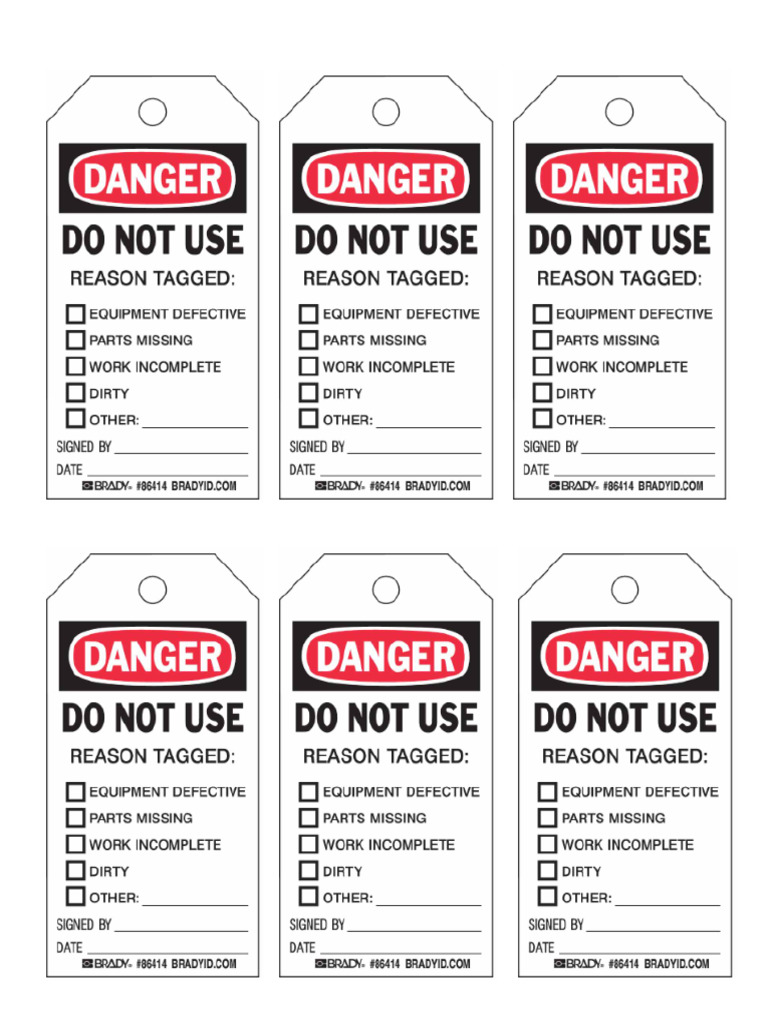 Unsafe Tag | PDF