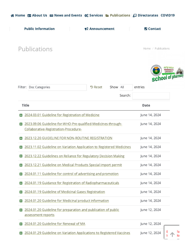 EFDA Project Grant Management Guidelines | PDF | Pharmacovigilance ...