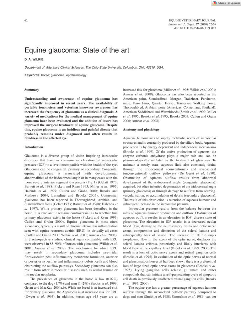 Glaucoma Pdf Glaucoma Ophthalmology
