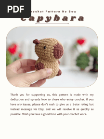 MOnew Capybaracrochetpattern