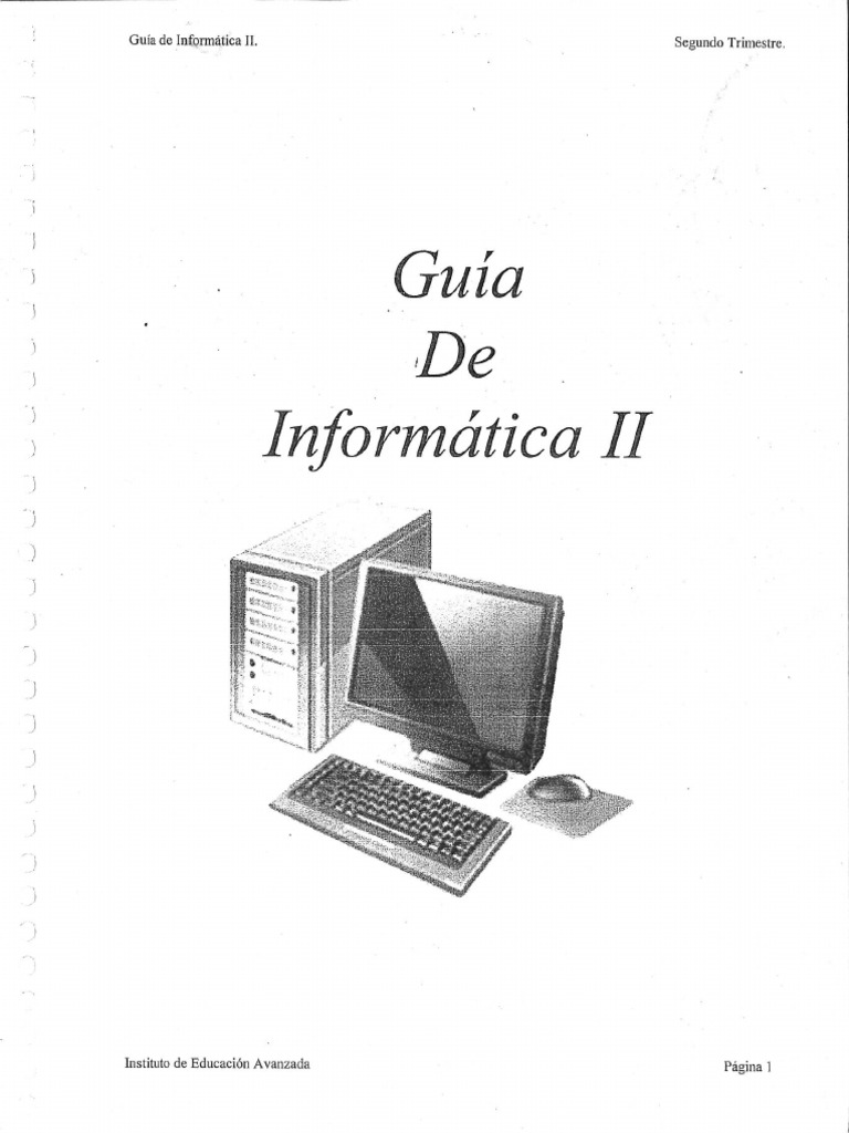Informática II | PDF