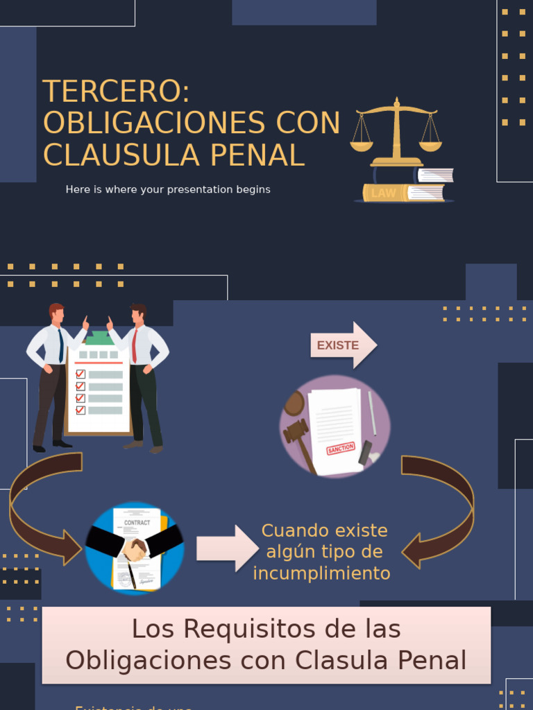 Obligaciones Con Clausula Penal | PDF | Justicia | Crimen y violencia