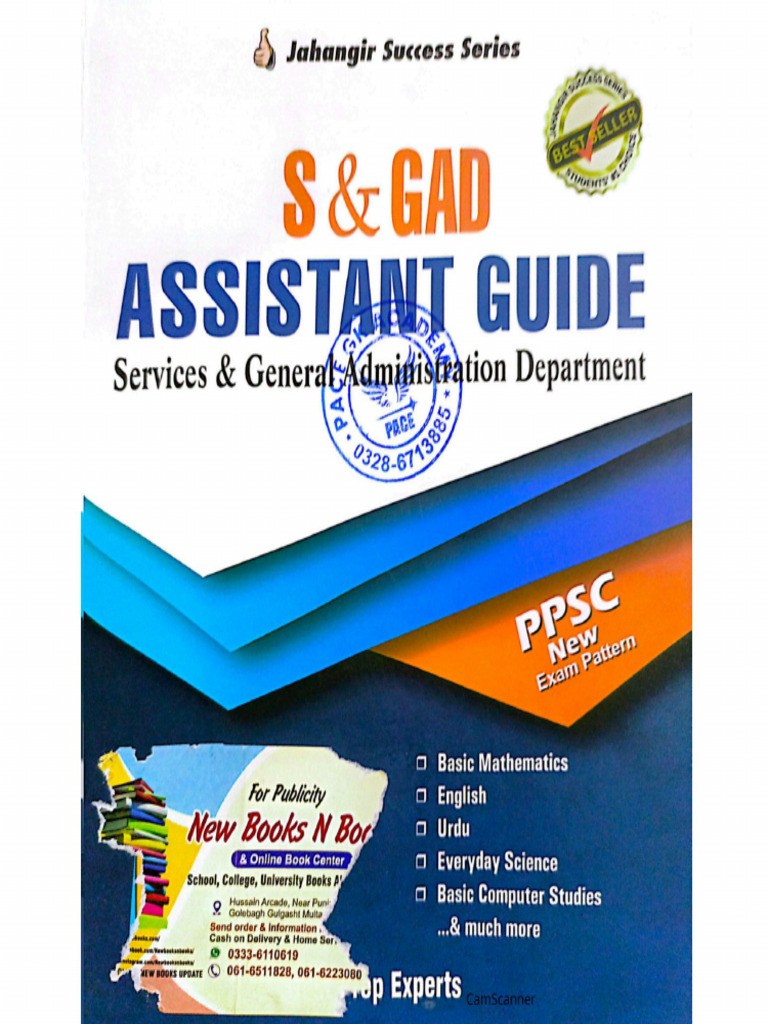 Assistant S & GAD part 2 | PDF