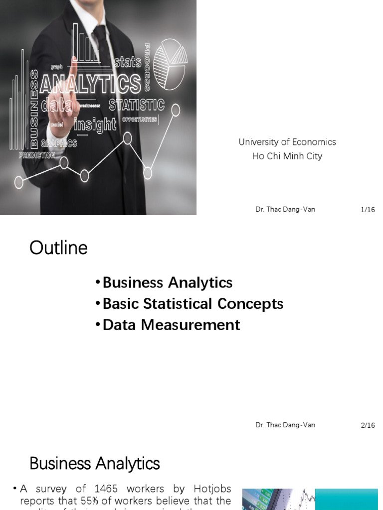 Introduction to Business Analytics Basics | PDF | Statistics | Level Of ...