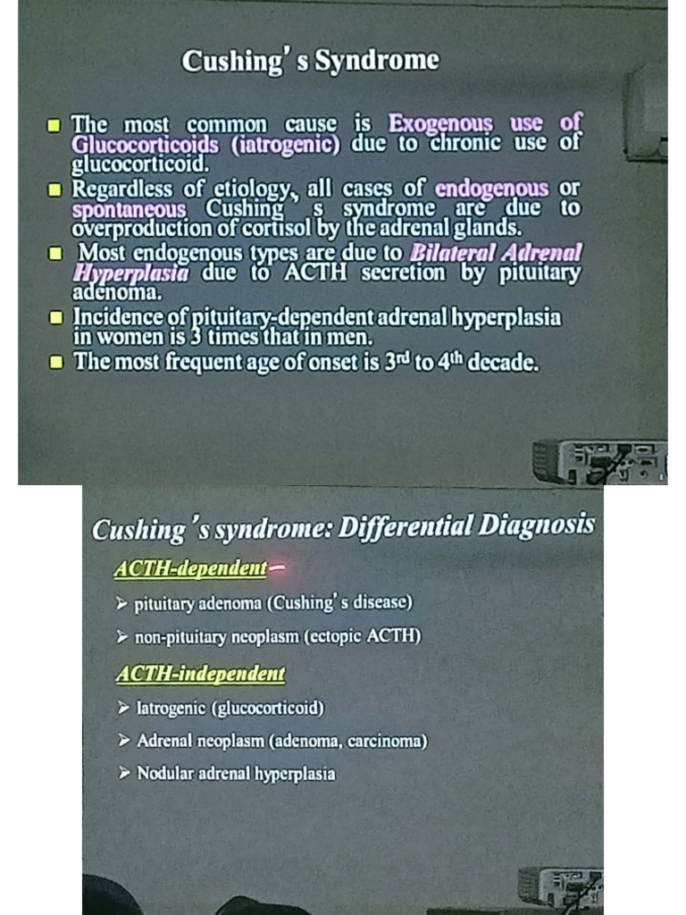 Cushing Syndrome and Disease | PDF