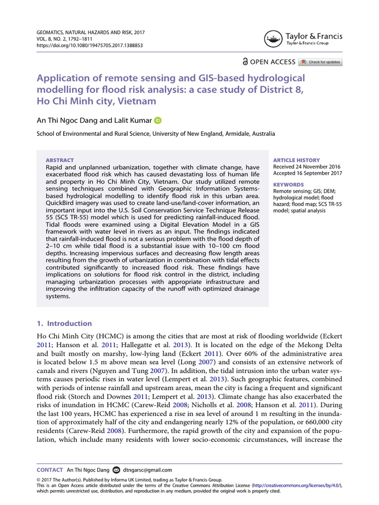 Application_of_remote_sensing_and_GIS-based_hydrol | PDF | Flood ...