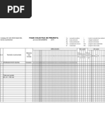 Foaie Colectiva de Prezenta Excel