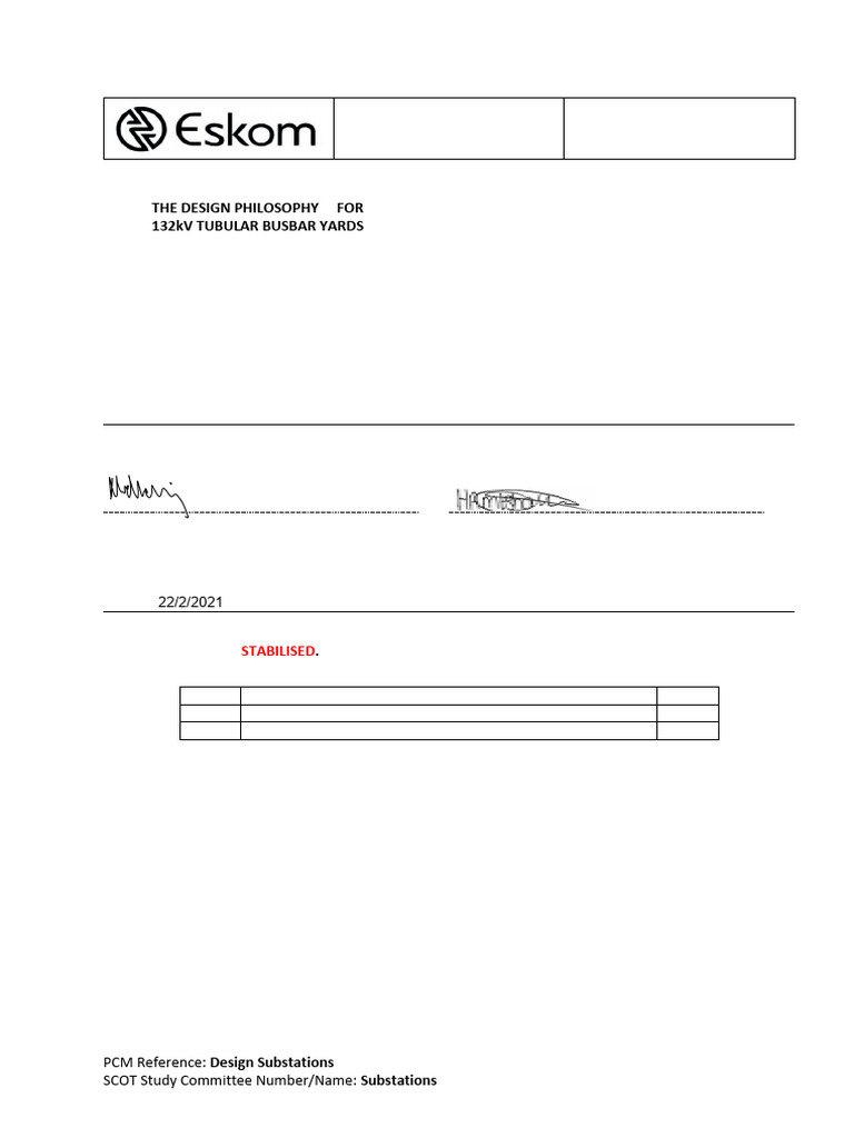 240-97364660 The Design Philosophy For 132kV Tubular Busbar Yards | PDF ...