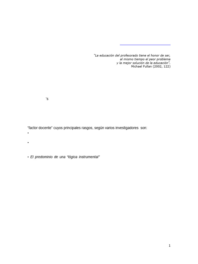 Tres Retos en La Formacion Inicial de Docentes en México | PDF ...
