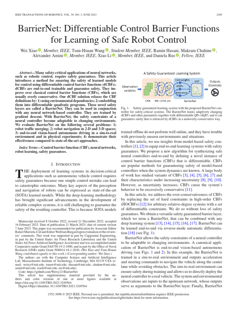 Xiao 等 - 2023 - BarrierNet Differentiable Control Barrier Functions for ...