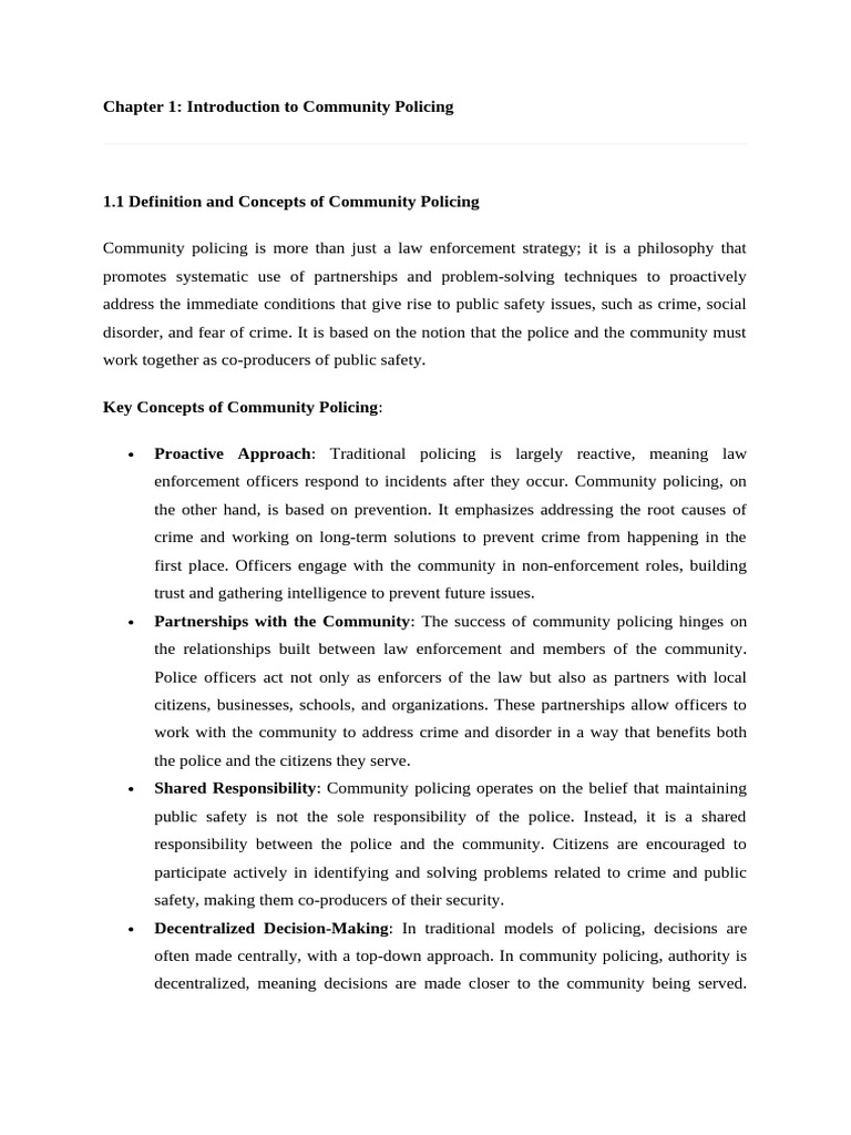 Community Policing and Human Rights in Nigeria | PDF | Community ...