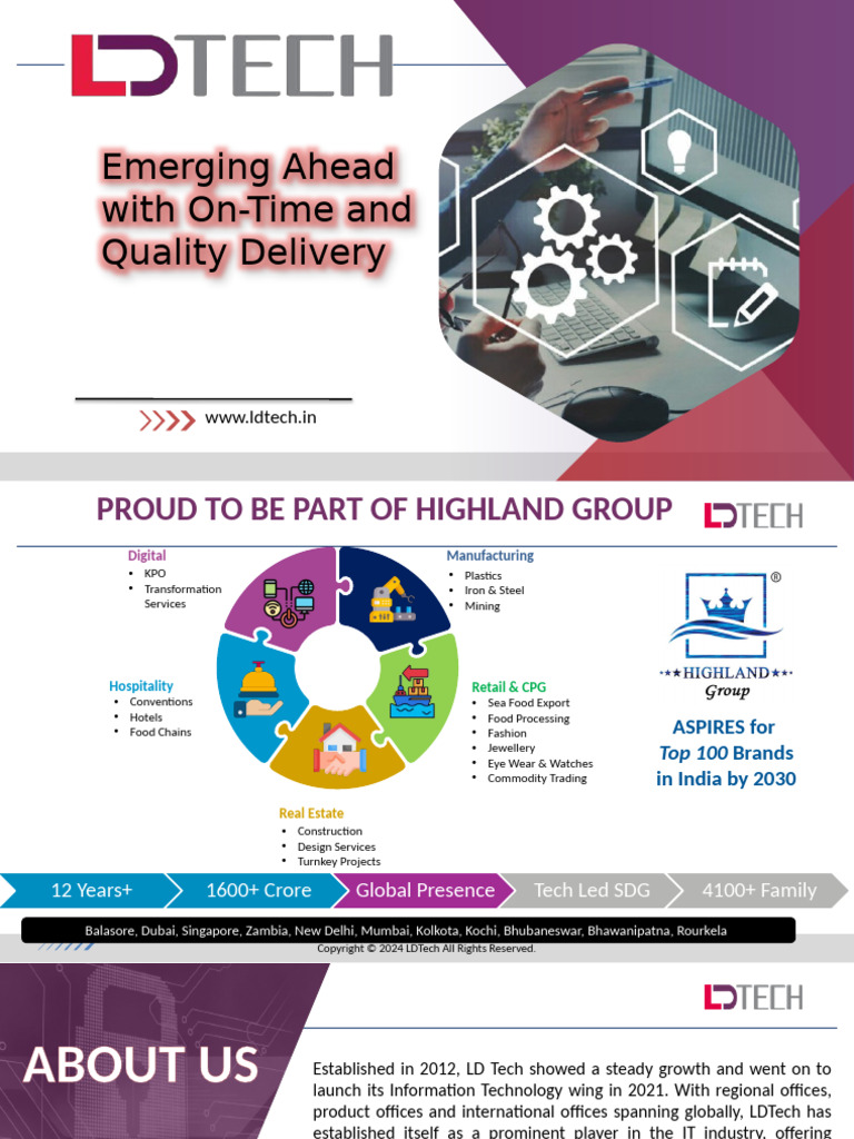 LDTech Corp - Profile 2024-08-23 | PDF | Enterprise Resource Planning ...