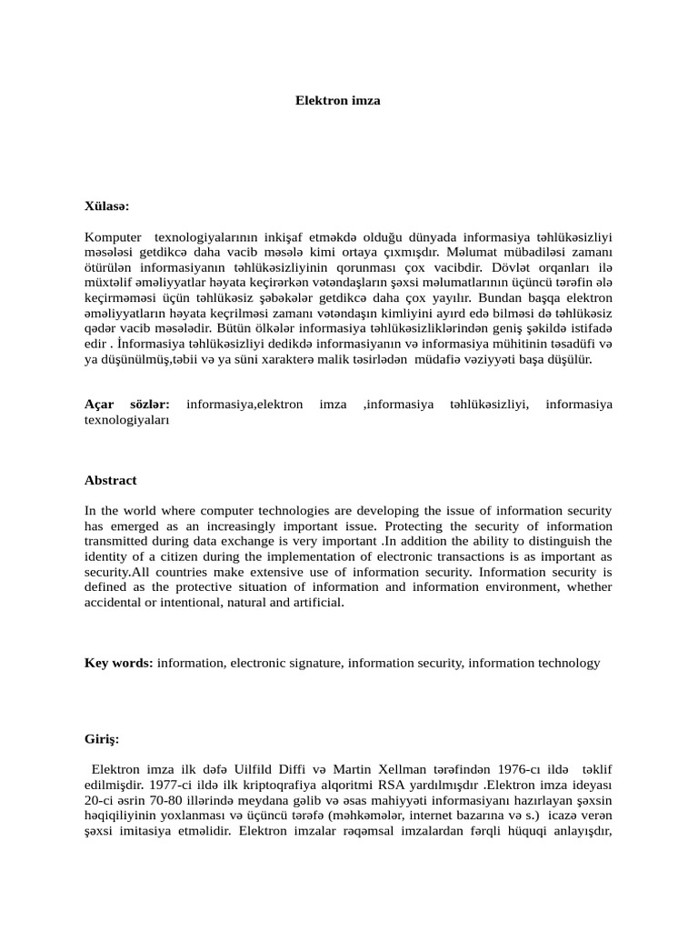 Infomation | PDF