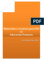 Recursos para PDI en Educación Primaria