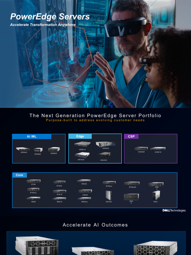Dell Emc Poweredge 15g Portfolio | PDF | Solid State Drive | Scalability