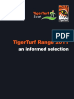 TigerTurf Sports Product Brochure 2011