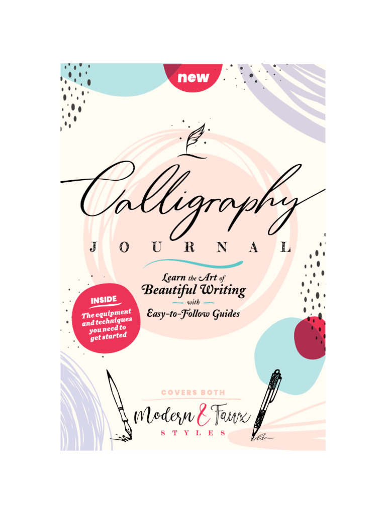 Calligraphy Workbook For Beginners Pdf