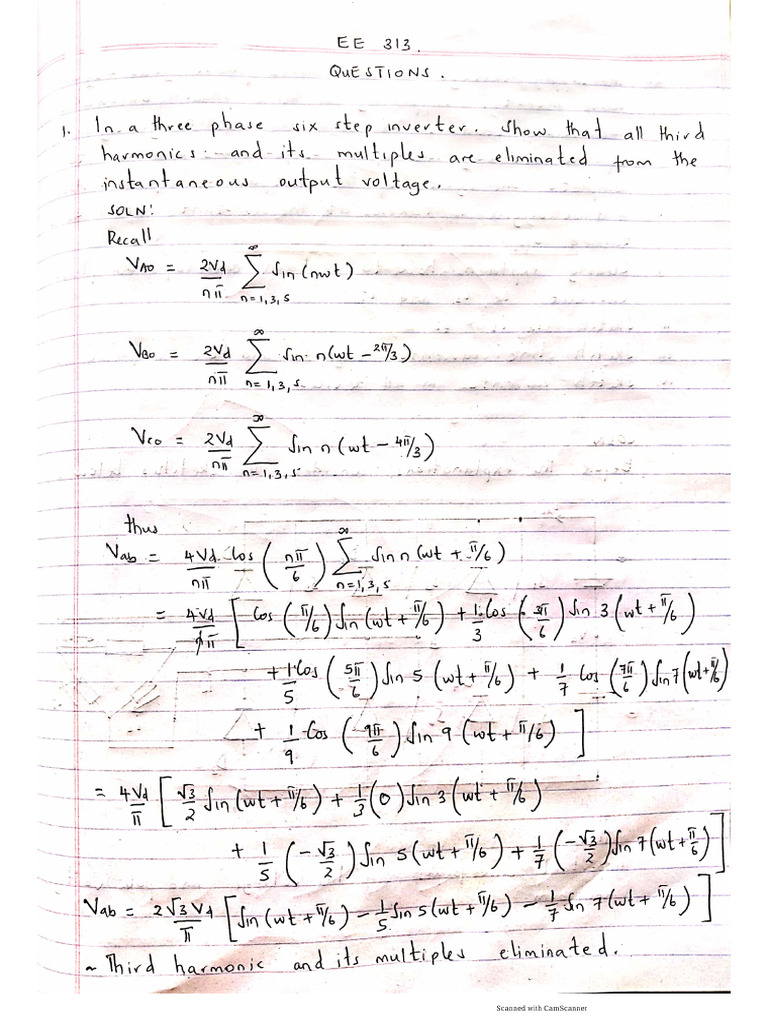 EE 313 Random QN | PDF