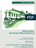 MANUAL PRÁTICO DE SANEAMENTO BÁSICO RESIDENCIAL - IPHAN