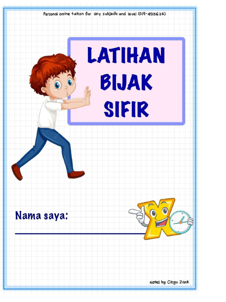 Latihan Bijak Sifir Pdf