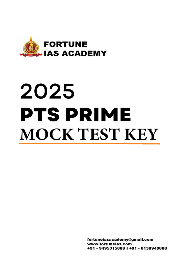 Mock Test Key | PDF | Government Budget Balance | Taxes
